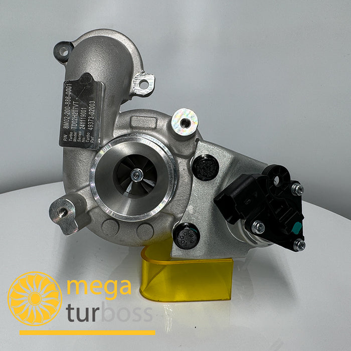 TURBO TD025H2-07TVT 2009-Citroen Ford Fiesta VIII 49373-02002